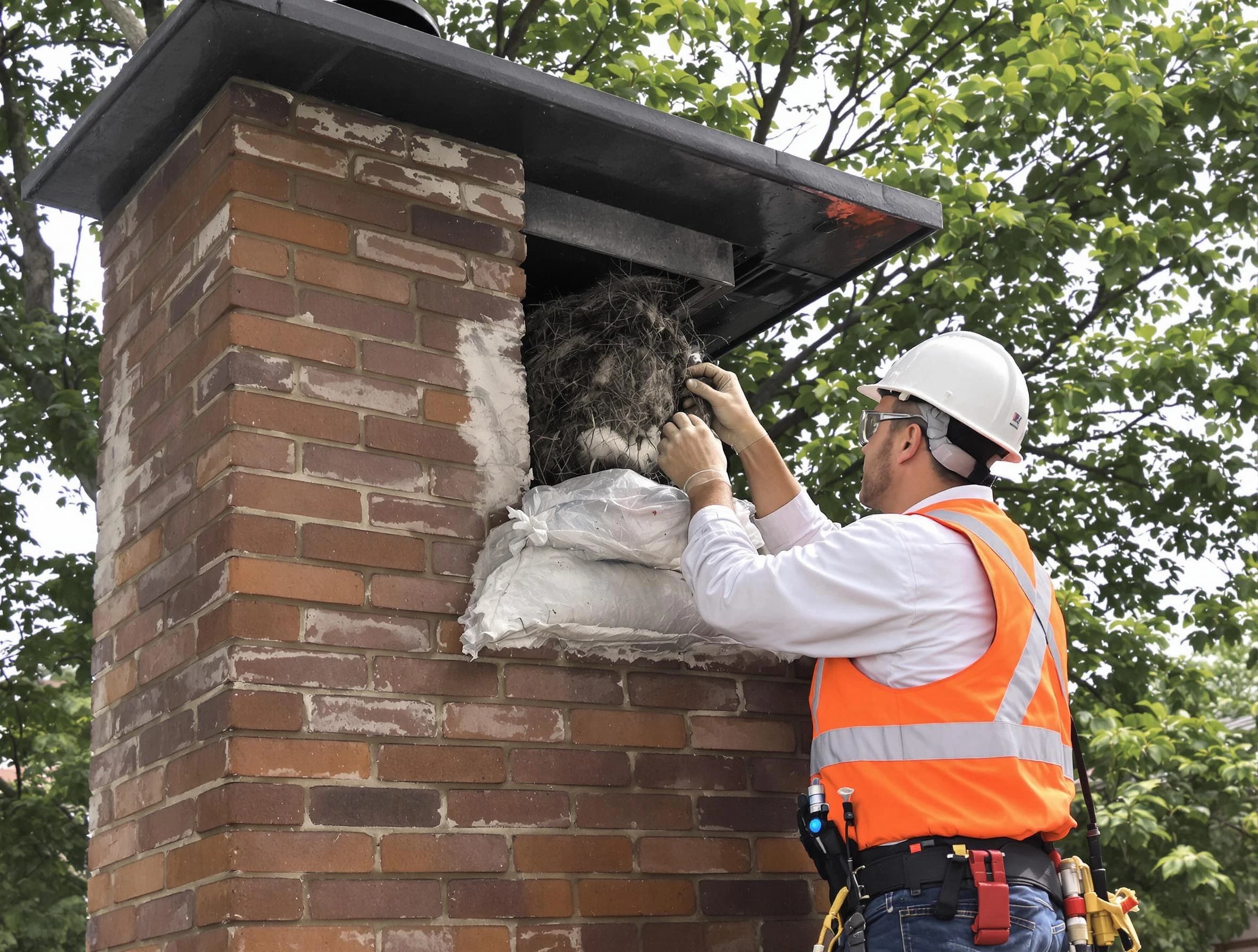 Humane removal of debris and animals by Superior Chimney Sweep in Superior, CO