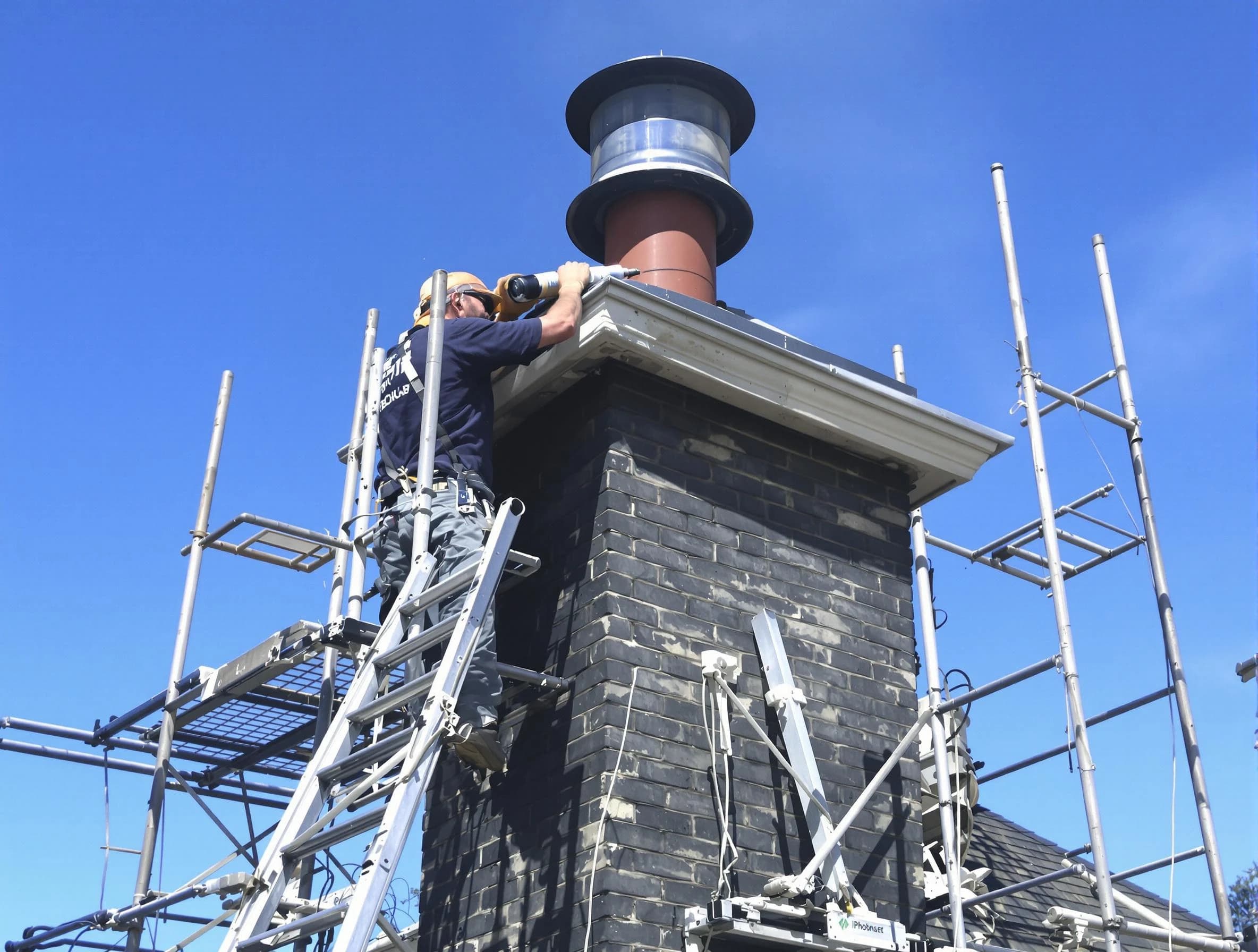 Sturdy chimney crown finished by Superior Chimney Sweep in Superior, CO