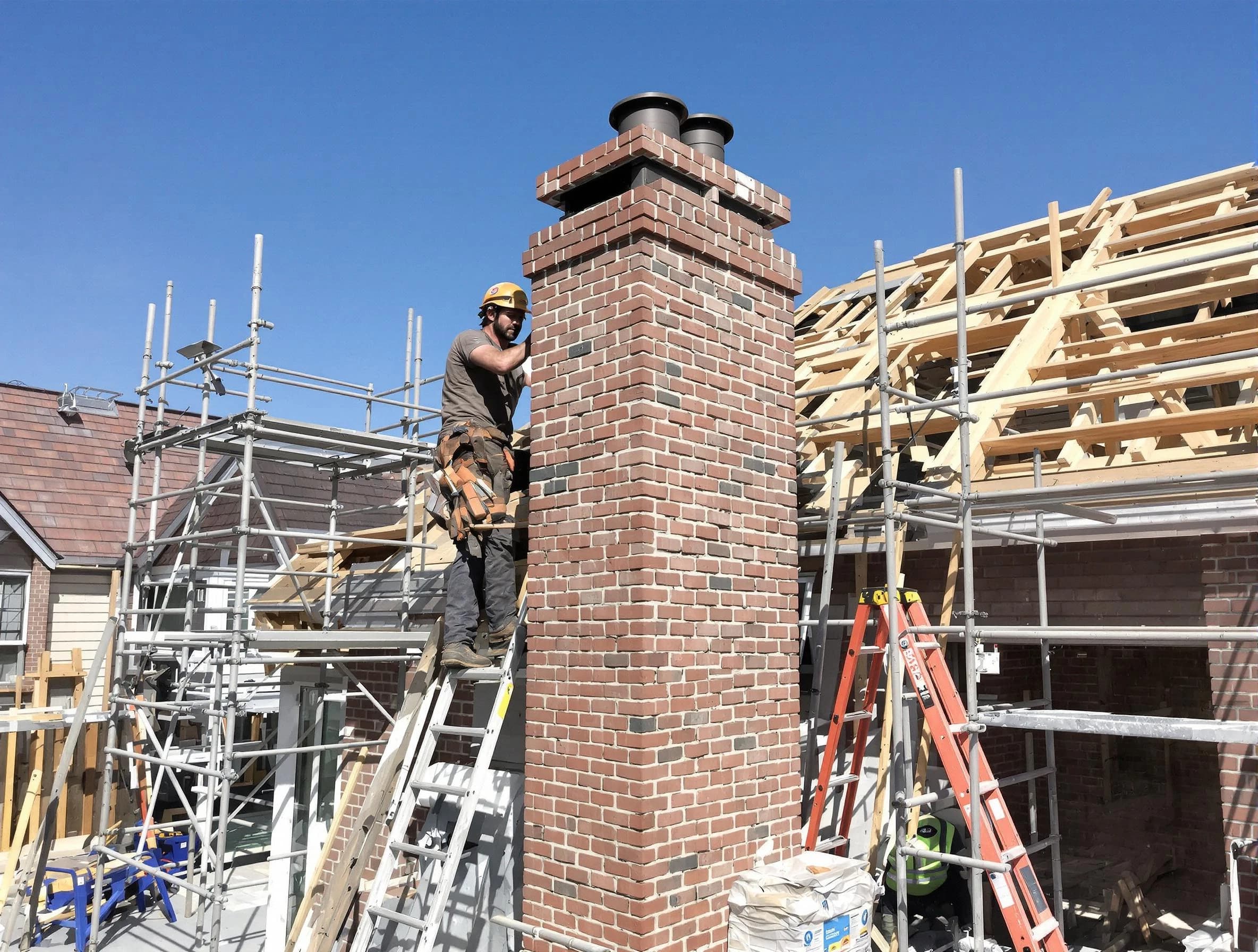 New chimney installation completed by Superior Chimney Sweep in Superior, CO