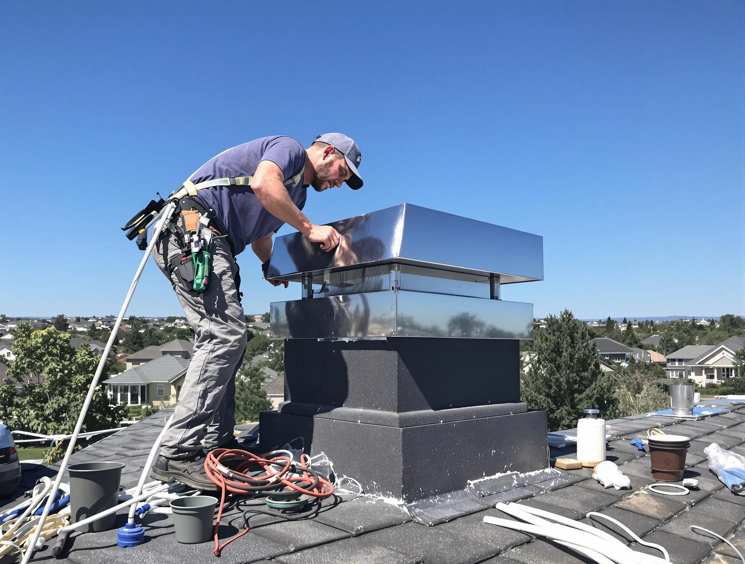 Chimney Cap Services in Superior