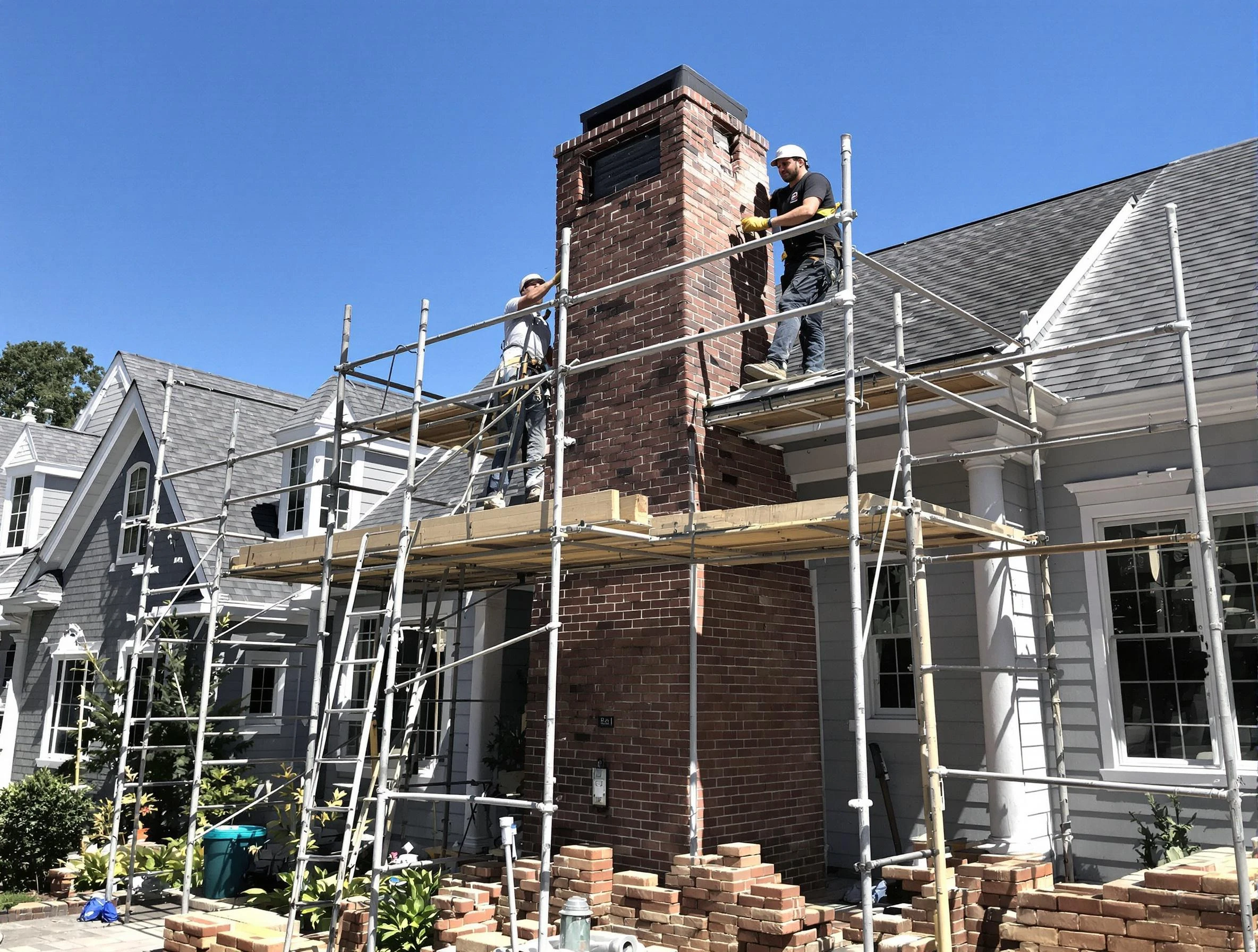 Chimney Rebuilding in Superior