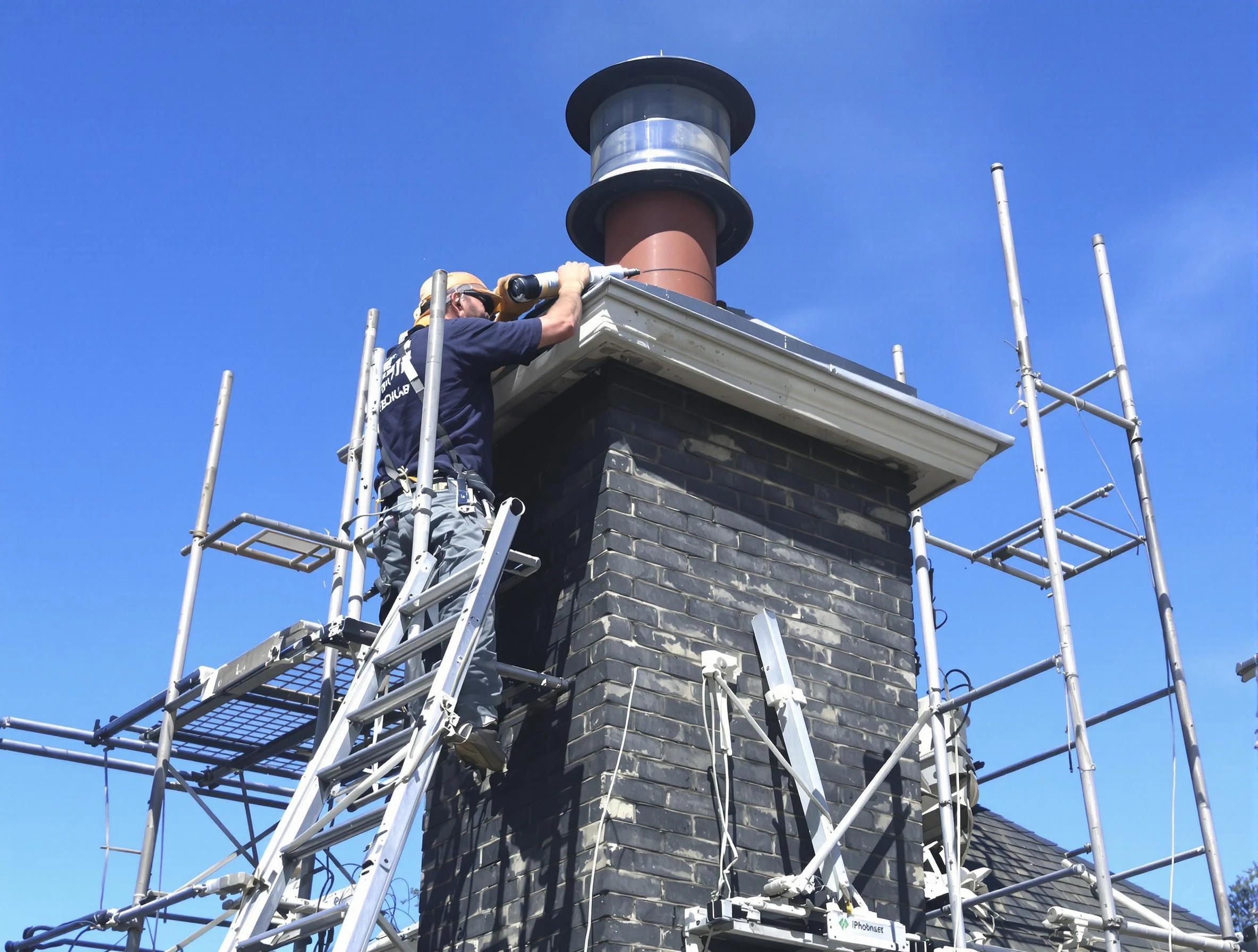 Sturdy chimney crown finished by Superior Chimney Sweep in Superior, CO
