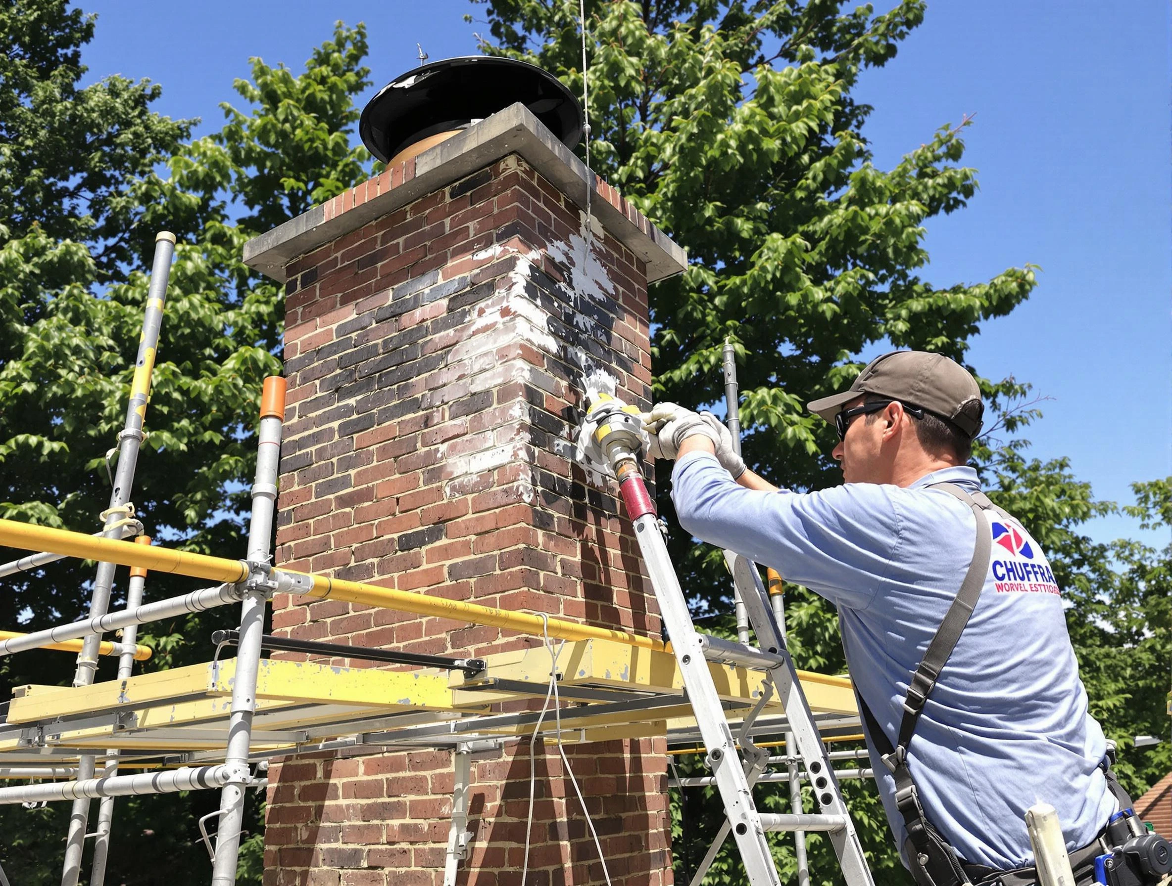 Structural chimney repair by Superior Chimney Sweep in Superior, CO