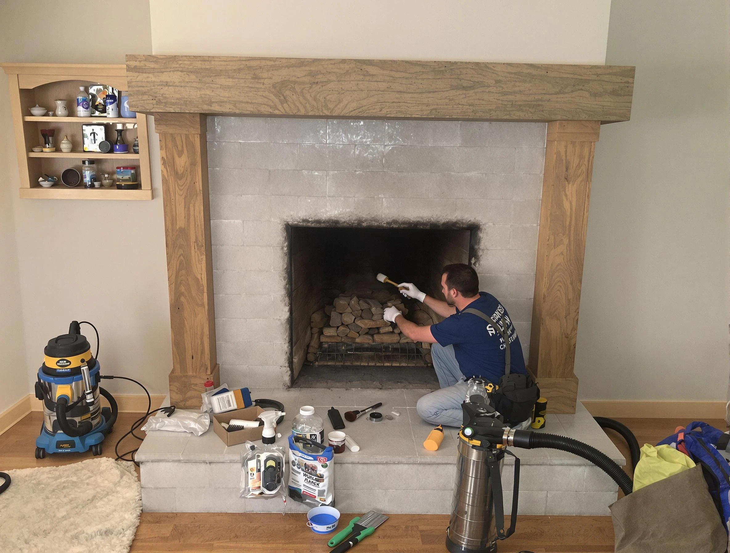 Detailed creosote removal process by Superior Chimney Sweep in Superior, CO